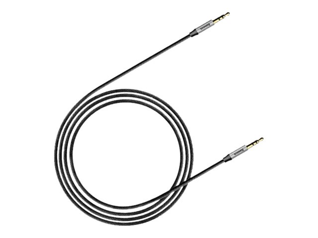 Baseus Cam30bs1, 3.5Mm, Männlich, 3.5Mm, Männlich, 1 M, Schwarz, Silber