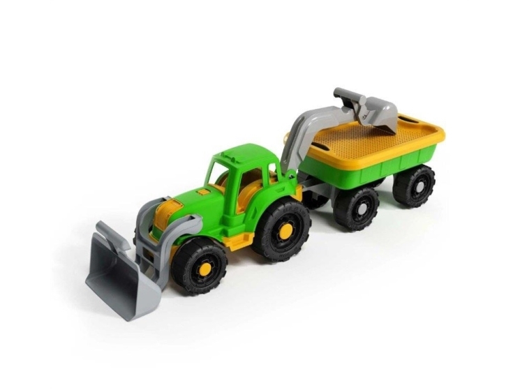 Adriatic Earthmoving Tractor With Trailer