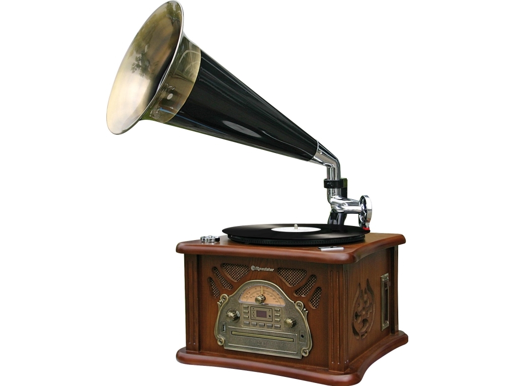 Roadstar HIF-1850TUMPK, Ruskea, Puu, 33,45,78 RPM, AM, FM, MP3, WMA, LCD