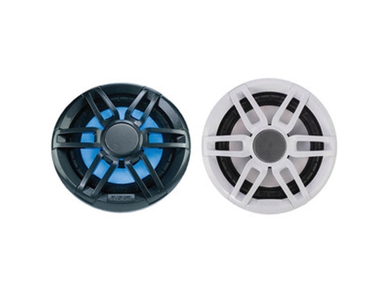 Fusion 10 XS Subwoofer LED Sports Gråt &amp Hvid | Marin - Elektronik - Högtalare och tillbehör | GameStuff