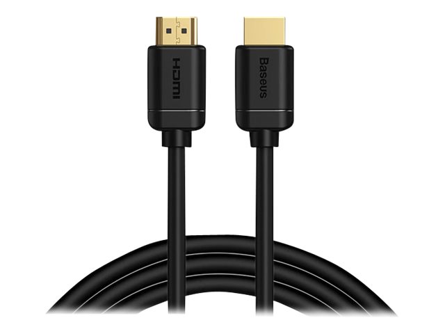 Baseus - Hdmi-Kabel - Hdmi Han Til Hdmi Han - 3 M - 4K60 Hz (3840 X 2160) Support