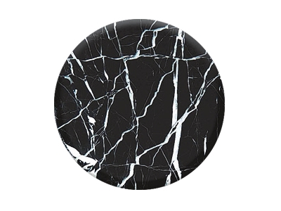 Popsockets Pg Schwarzer Marmor, Griffigkeit, Schwarz, Weiß, Jede Marke, Steinmuster, 75 Mm, 148 Mm