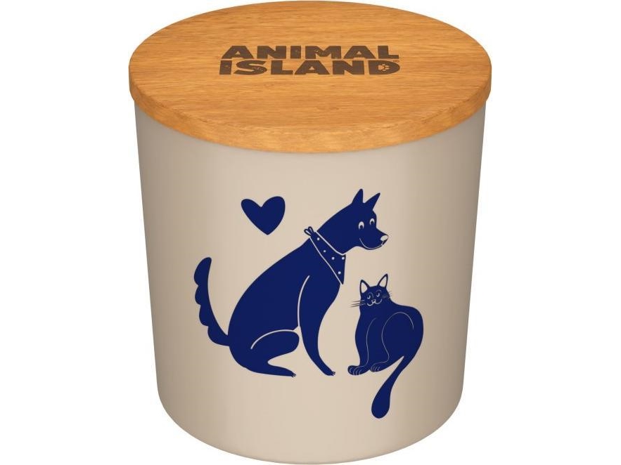 ANIMAL ISLAND Luktneutraliserande ljus - Vanilj och karamell | Sällskapsdjur - Hund - För hundägaren | GameStuff