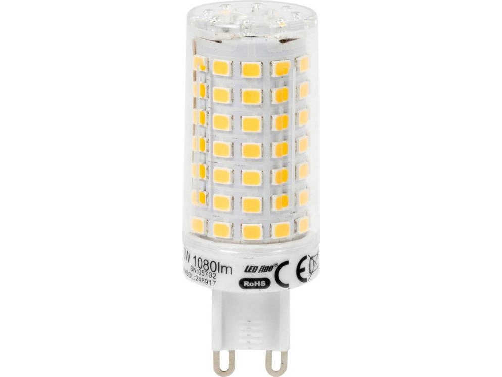 Lamppu LED G9 230V 12W, 1160lm, neutraali valkoinen, LED-linjaus