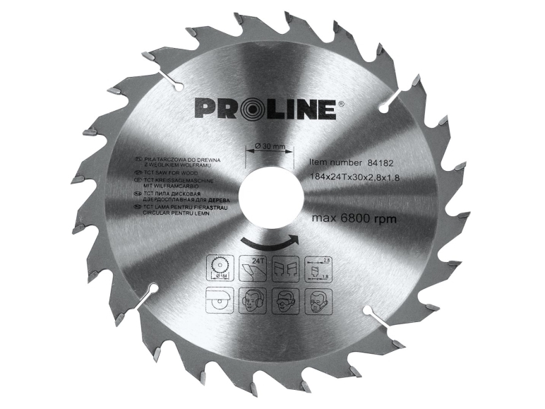 Pro-Line Rundsav Til Træ 130X20mm 30Z - 84133
