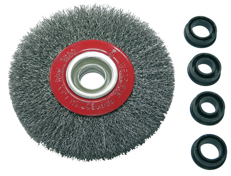 Drahtbürste Scheibe Aus Gewelltem Stahl 200 Mm Proline