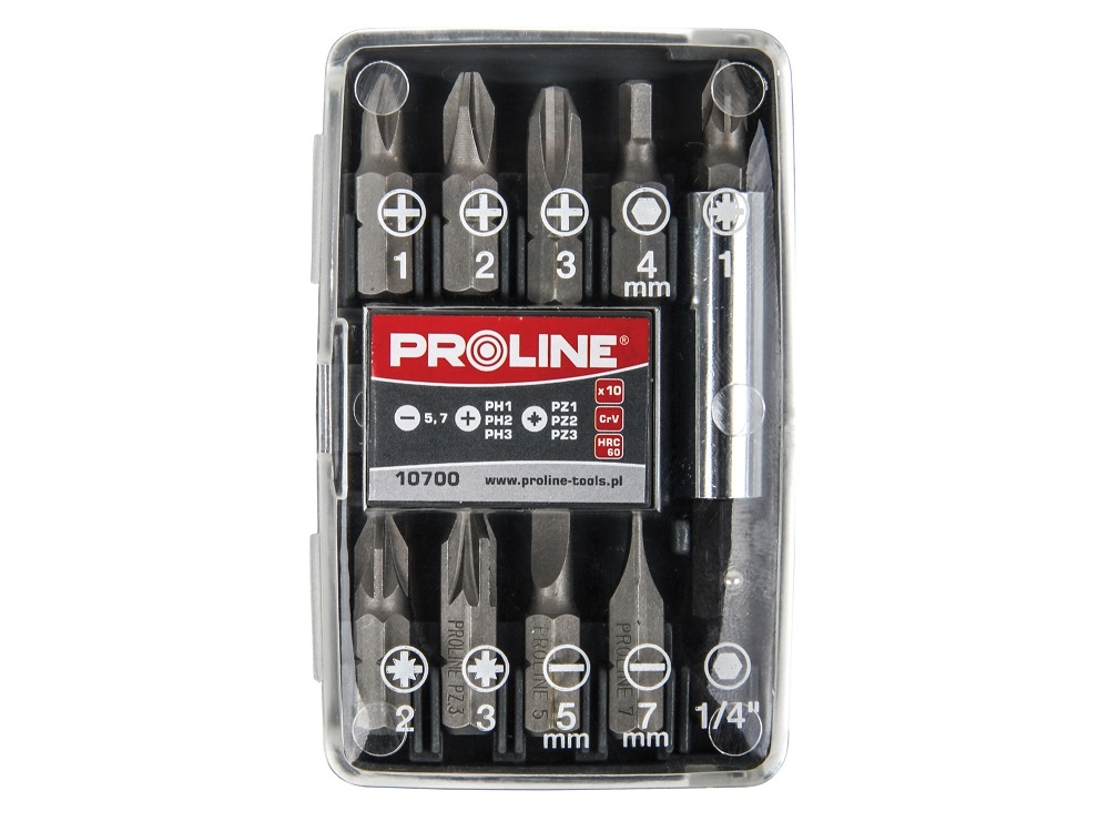 Pro-Line Bity 1/4" 10Szt. - 10699
