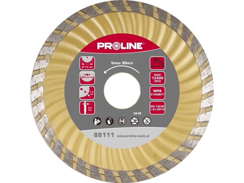 Proline Pro-Line Super Turbo Diamantskive 125X2,3X7,4X22,2 (88112)