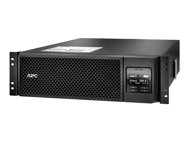 Apc Smart-Ups Srt 5000Va Rm - Usv (Rackversion) - Ac 230 V - 4500 Watt - 5000 Va - Usb - Output-Stikforbindelser: 12 - 3U - Sort - Für P/N: Ar2487g,