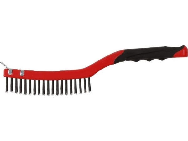 Proline Pro-Line Stålbørste I Rustfrit Stål 4X16 Rækker, 260 Mm (32624)