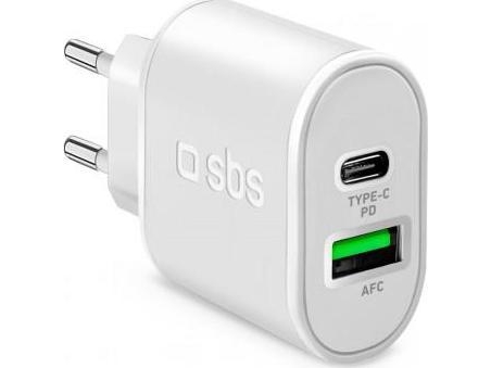 Sbs Tetrpd20w, Indendørs, Vekselstrøm, 9 V, Hvid