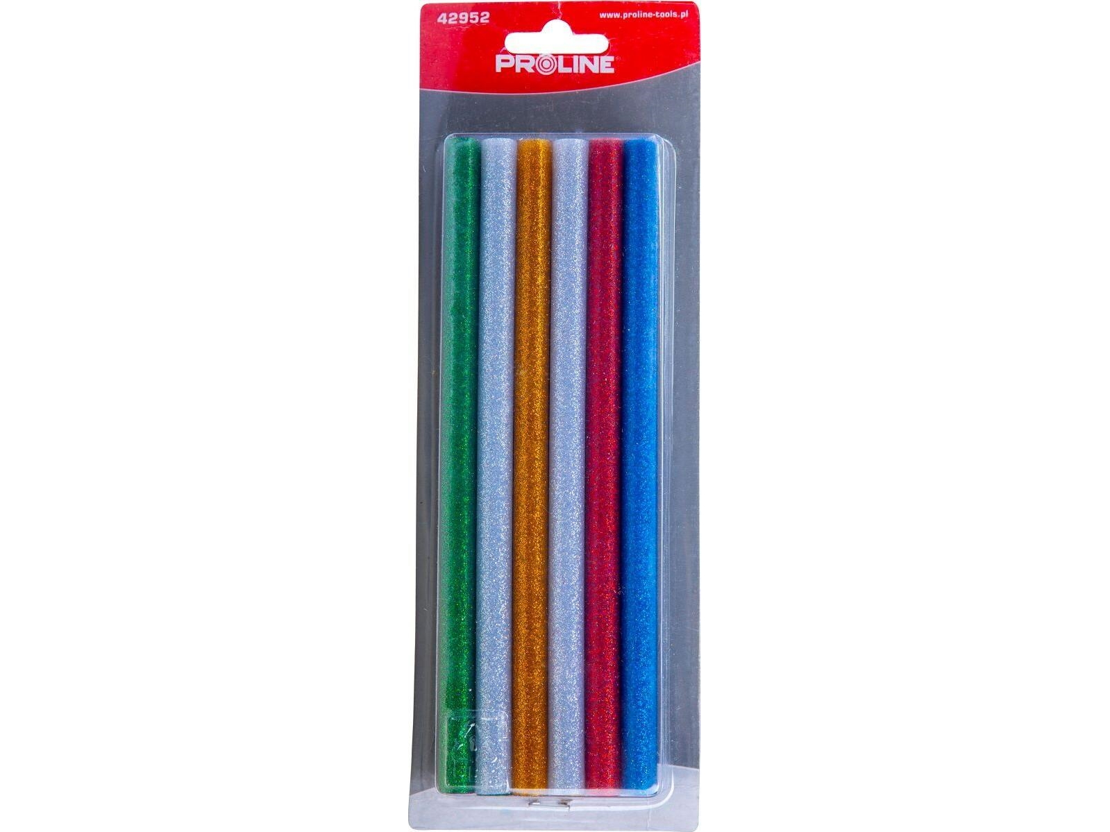 Proline glue cartridges Glue in glitter sticks, 8mm, 12 * 100mm pieces, card, proline | Kontorsmaterial - Lim - Limstift | GameStuff