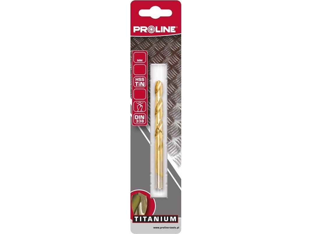 Metallbohrer Proline Met Drill Hss Tin Din338 Szlf 6.0Mm Pcs 1 Blist Proline