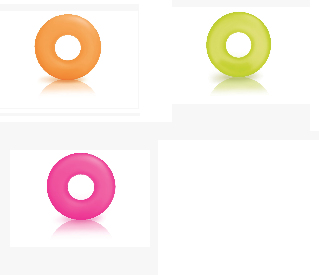 Intex Swimming Ring Neon 91Cm