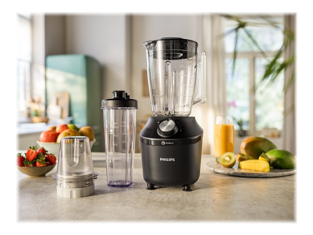 Philips HR2291/41 Blender 2L kapacitet 2 hastighedsindstillinger + puls - Sort