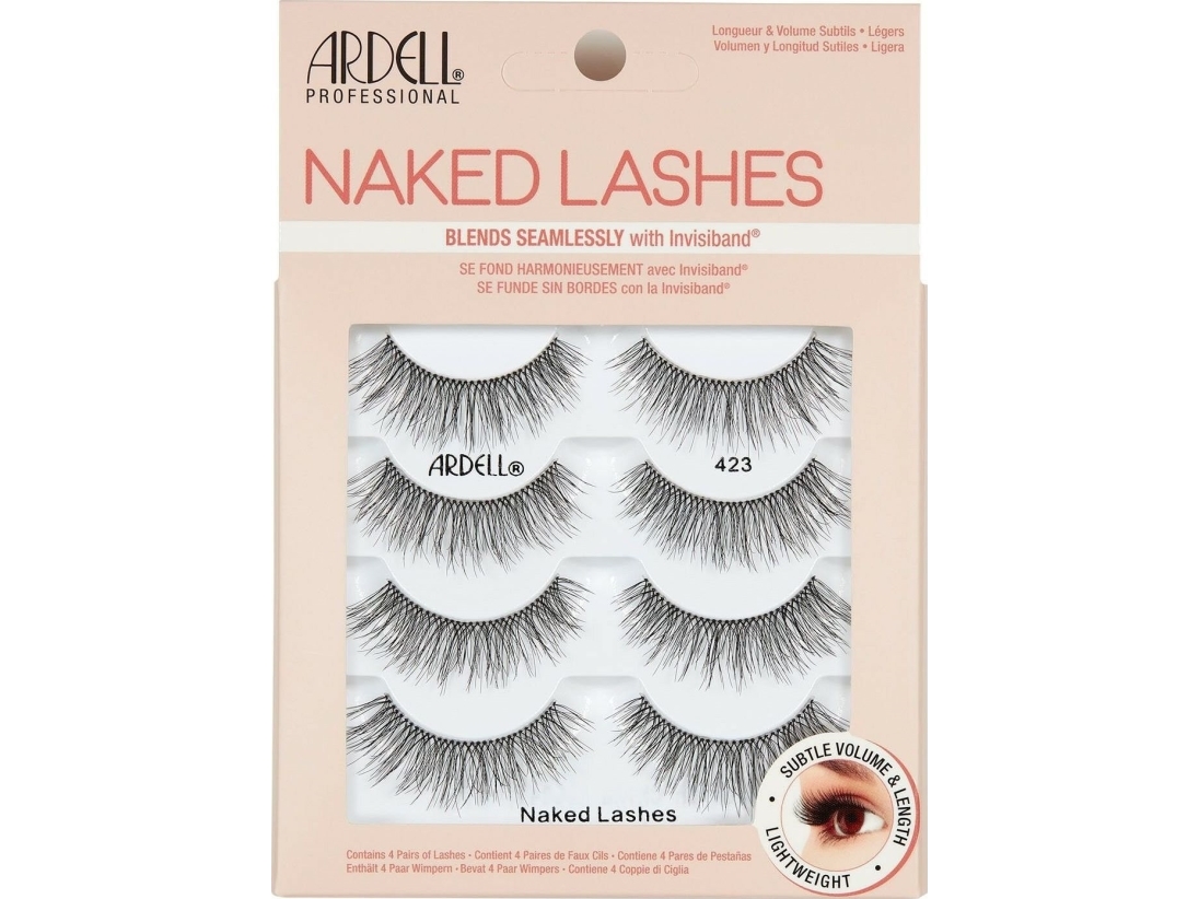 Ardell Ardell Naked Lashes 423 Konstgjorda ögonfransar 4st Svart | Smink - Ögon - Lösögonfransar | GameStuff