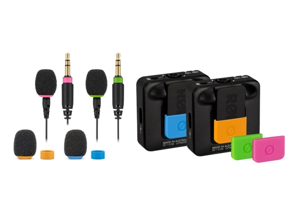 Rode Colors 2 Farvede Covere Til Wireless Go Og Lavalier