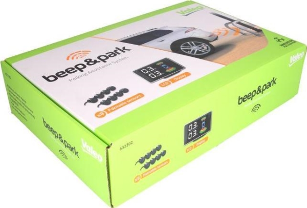 Beep Park K-Ts Vorne/Hinten 8 Sensoren Mit Lcd