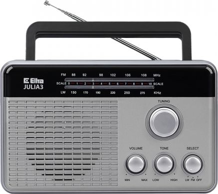 Radio Eltra Julia 3 Silber