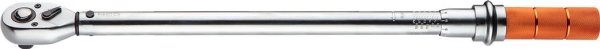 NEO TOOLS momentnøgle 1/2" 65-350 Nm i Cr-V stål, 540 mm, med skridsikkert orange greb