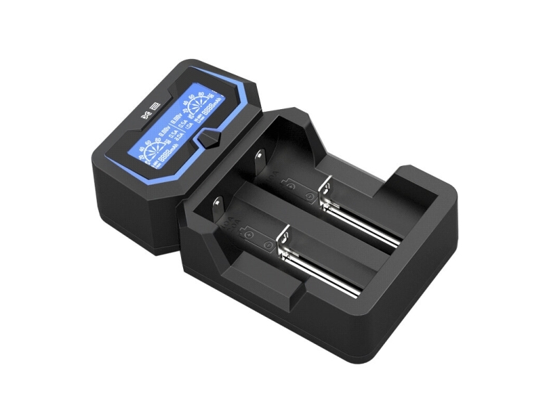 XTAR X2 Laturi Li-ion 18650 sylinterimäisille akuille