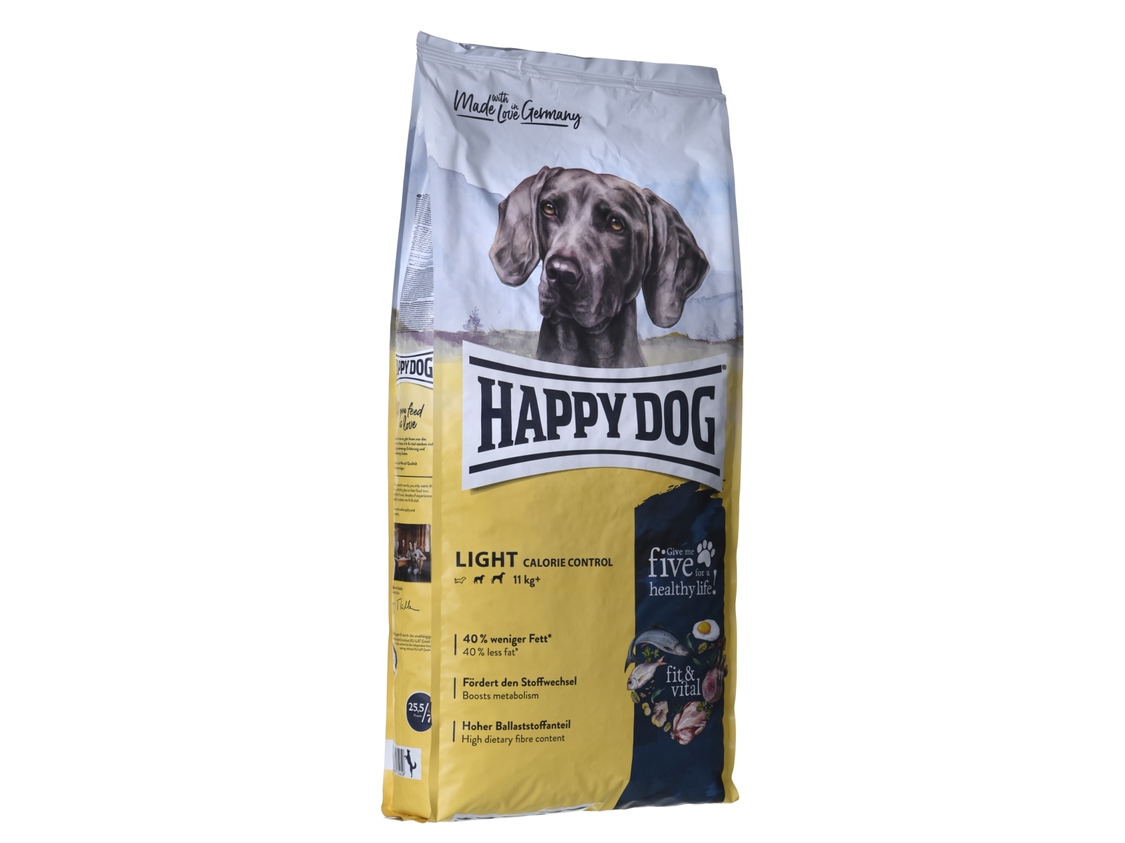 Happy Dog 60771, Voksen, Enhver Race, Egg, Fjerkræ, Laks, 12 Kg