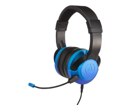 Powera Fusion, Ledningsført, Spil, Headset, Sort, Blå