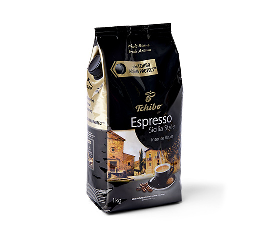 Tchibo 108238, 1 kg, Espresso, Kevyt paahto, 1 kpl
