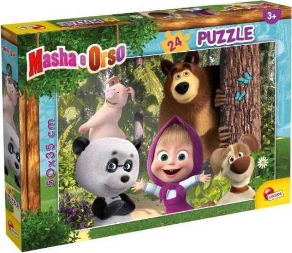 Lisciani Puzzle Plus 24 - Masha Und Der Bär 2