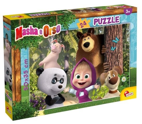 Lisciani Puzzle Plus 24 - Masha Und Der Bär 2