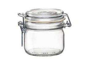 Patentglas Fido Bormioli 125 Ml Ø8,3X7,1 Cm,Stück
