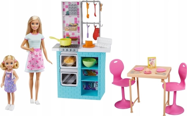 Barbie Mattel Puppe - Gemeinsam Backen (Hbx03)