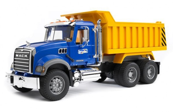 Bruder Mack Granite Tip Up Truck, 3 Jahr(E), Abs Synthetik, Blau, Gelb