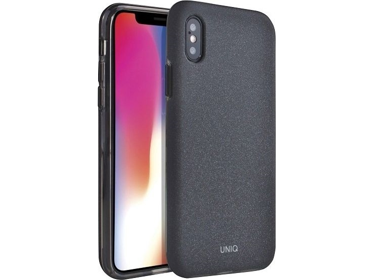 Uniq Dėklas Telefonui Lithos Apple Iphone Xs Max Juodos Spalvos
