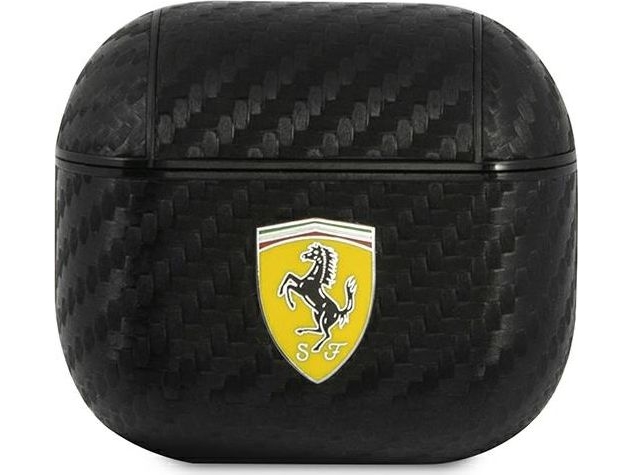 Ferrari Fesa3cabk Airpods 3-Cover Sort/Sort On Track Pu Carbon