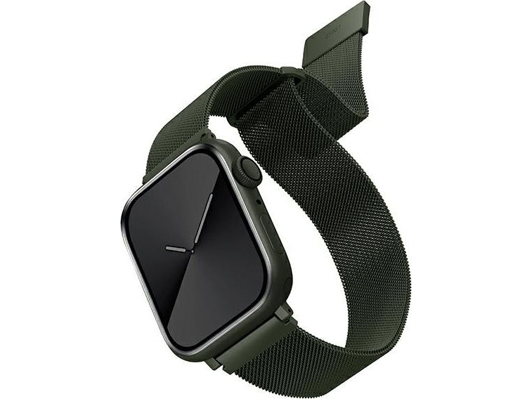 Uniq Dante Strap Apple Watch Series 1/2/3/4/5/6/7/8/Se/Se2/Se3 42/44/45Mm Stainless Steel Green