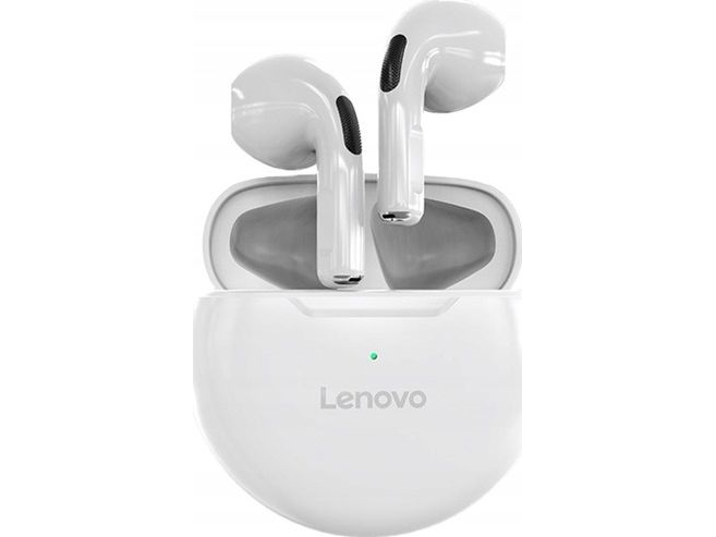 Lenovo True Wireless Hörlurar Livepods Ht38 Mindre Och Ännu Snyggare Vit