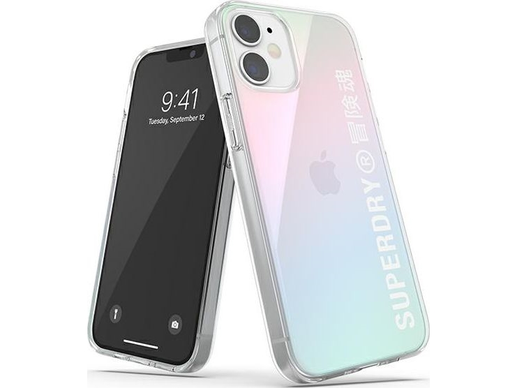 Dėklas Superdry Snap Iphone 12 Mini Clear Case Gradient 42598