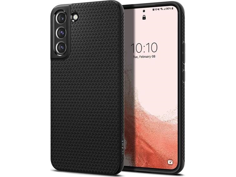 Spigen Liquid Air Omslag Samsung Galaxy S22 5g 15 5 Cm 6.1  " Svart