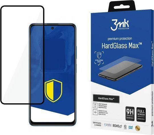 3mk Hardglass Max Xiaomi Poco M4 Pro 5g Black/black Fullscreen Glass
