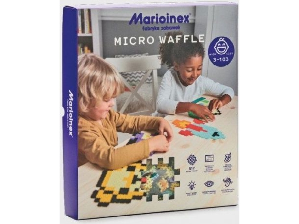 Marioinex Blöcke Micro Waffle 517 Stück