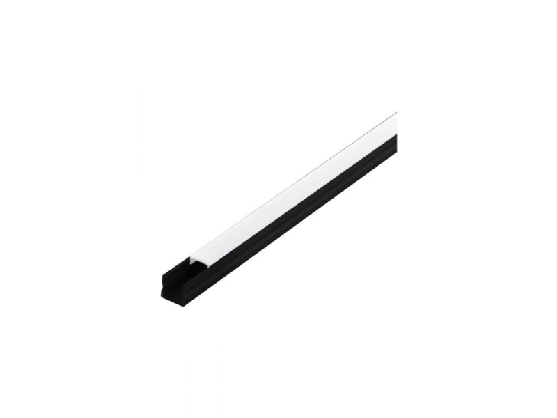 Eglo 98927, Profil, Zimmerdecke, Schwarz, Aluminium, 17 Mm, 16 Mm