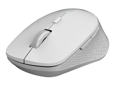 Rapoo M300 Silent - Mus - Optisk - 7 Knapper - Trådløs - 2.4 Ghz, Bluetooth 4.0, Bluetooth 3.0 - Trådløs Modtager (Usb) - Grå