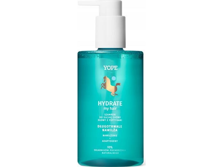 Yope Hydrate My Hair Shampoo Til Tør Hovedbund M. Peptider 300 Ml