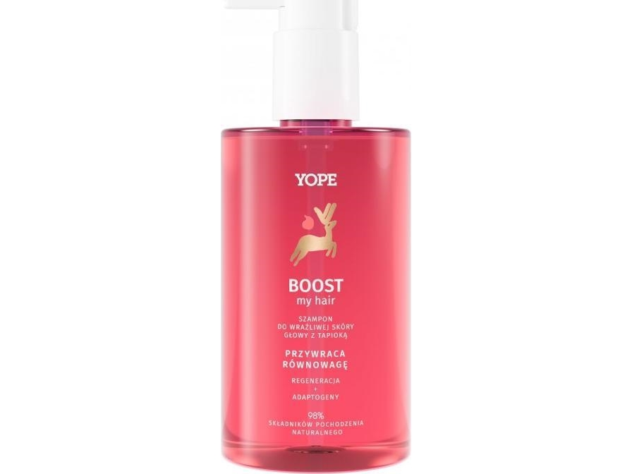 Yope Boost My Hair Shampoo For Sensitive Scalp With Tapioca 300Ml