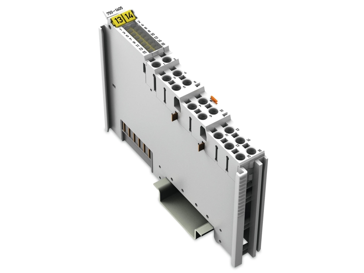 Wago 750-1405, 12 mm, 69 mm, 100 mm, 24 V