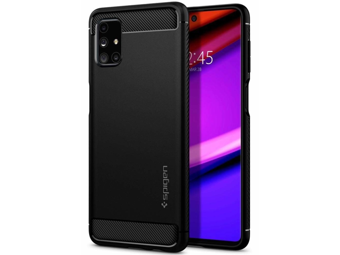 Spigen Acs01457 Omslag Samsung Galaxy M51 17 Cm 6.7 \" Svart