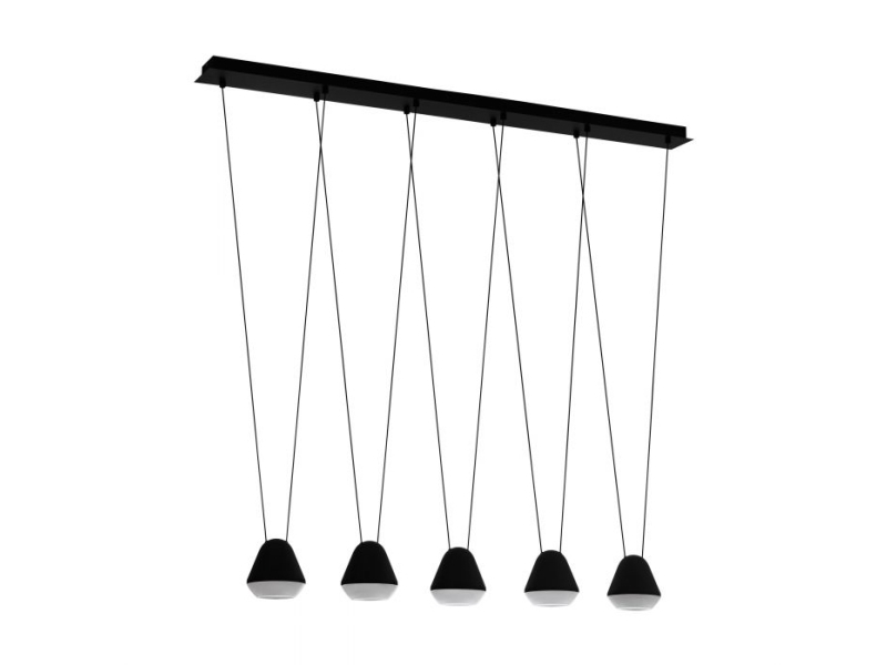 Eglo Palbieta Langbord 5X240lm L1160 Sort