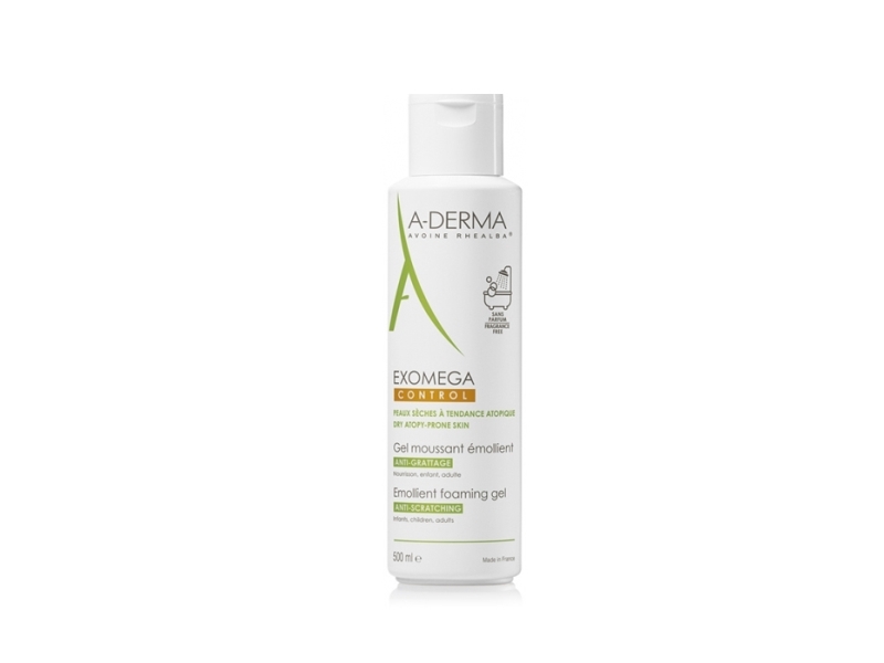 A Derma Exomega Control Emollient Foaming Gel Anti Scratching 500Ml