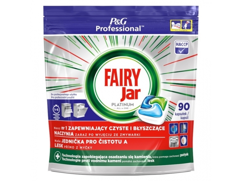 Fairy Kapsler Til Opvaskemaskine P&G Professional Platinum 90 Stk.